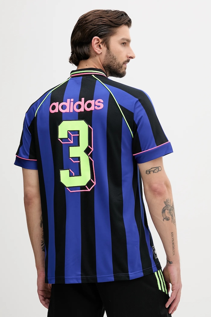 Oblačila Polo adidas Originals Jcquard Jersey KD2307 modra