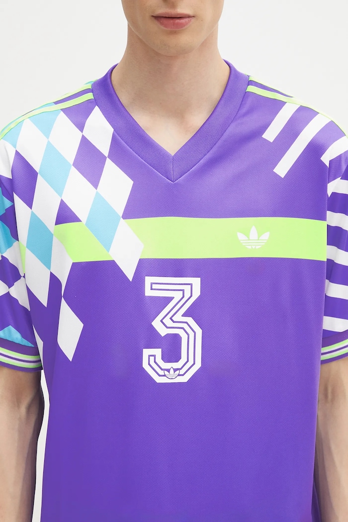 Tričko adidas Originals Nuwave90Sjersey fialová KD4867