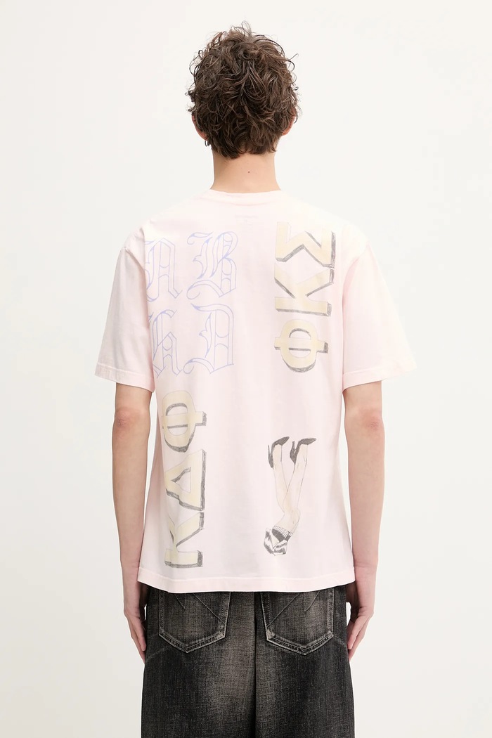 Одяг Бавовняна футболка NEIGHBORHOOD NH . TEE SS-17 251PCNH.ST17 рожевий