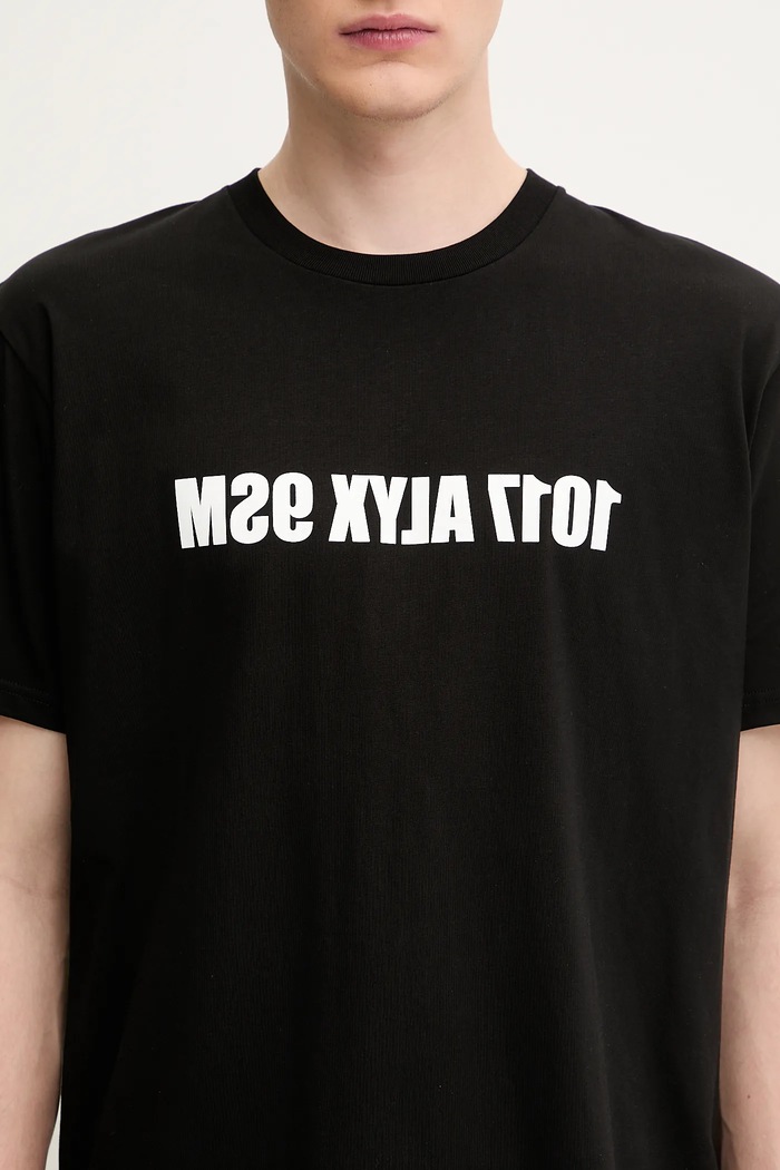 1017 ALYX 9SM cotton t-shirt Mirror black AAMTS0507FA01