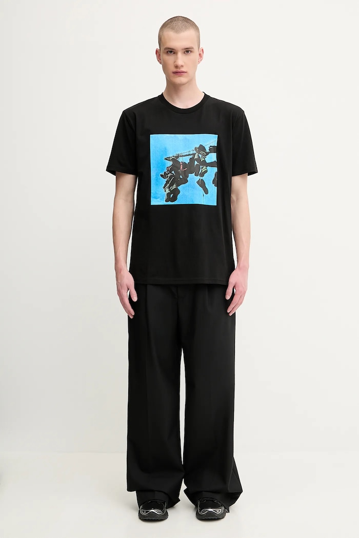 1017 ALYX 9SM cotton t-shirt Sneaker print AAMTS0514FA01 black