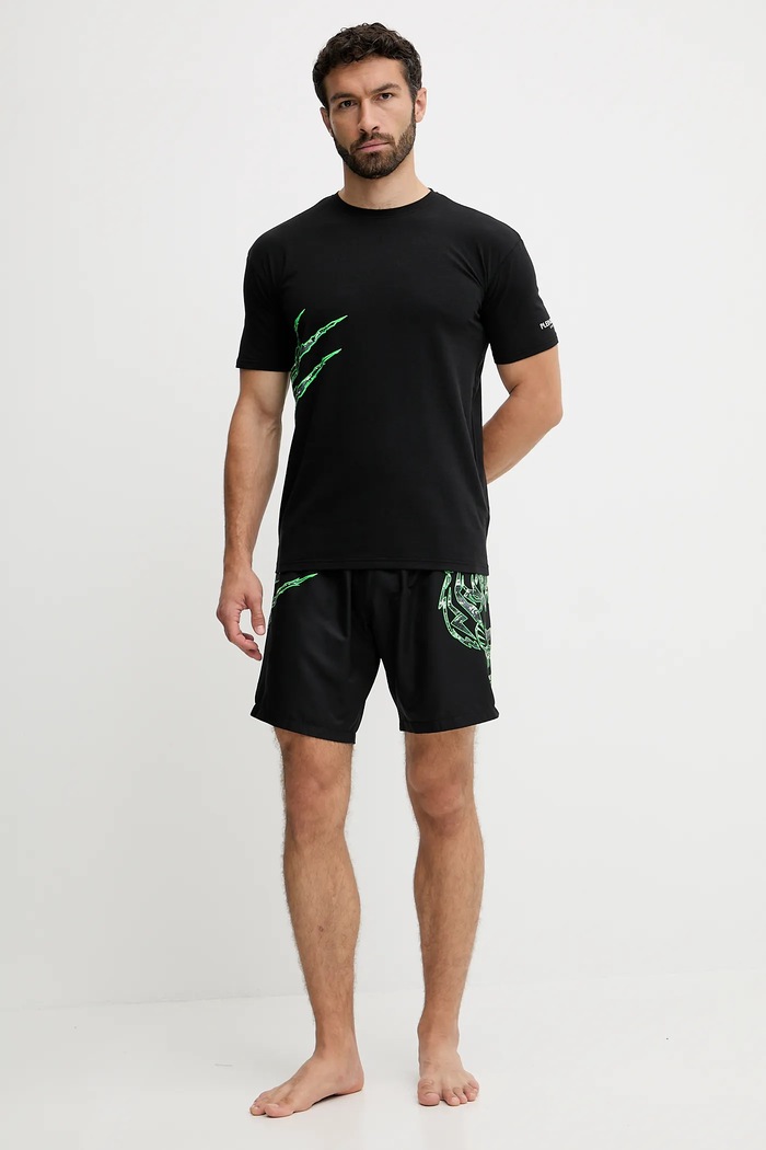 PLEIN SPORT t-shirt PS25MTS05 czarny SS25