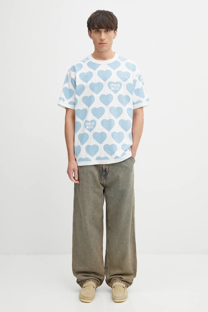 Human Made tricou reversibil din bumbac Knitted HM29CS034