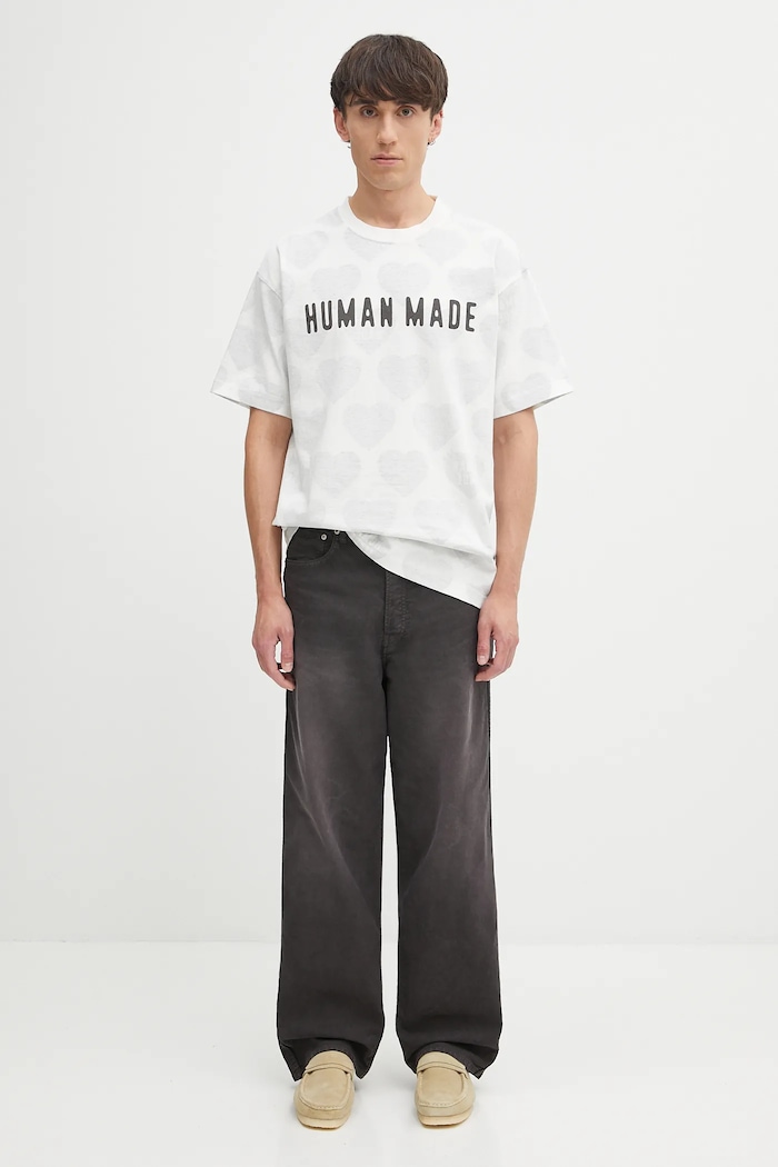 Oboustranné bavlněné tričko Human Made Knitted HM29CS034