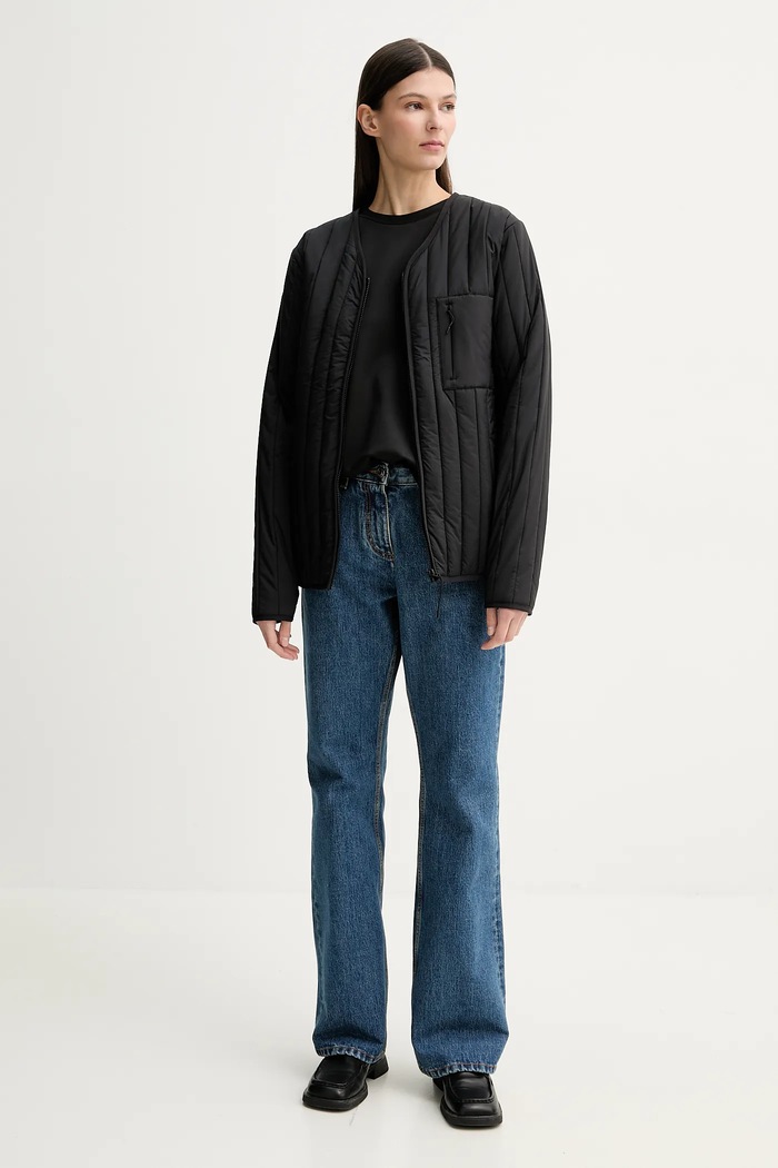 Tričko Rains Sintra Fleece Tee 21800.01 černá