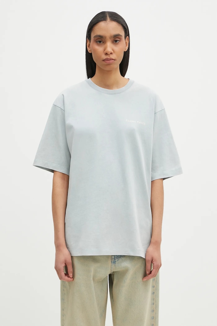 Filling Pieces t-shirt in cotone 412520501127.157 grigio SS26