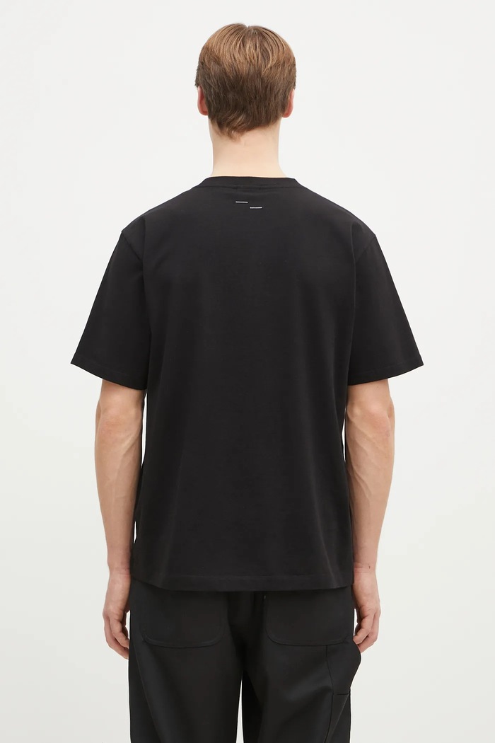 Bavlněné tričko Filling Pieces 74499861861 černá