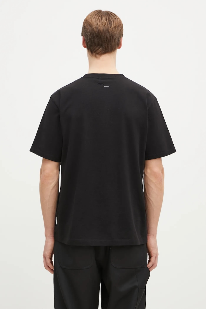 Bavlněné tričko Filling Pieces 74499861861 černá
