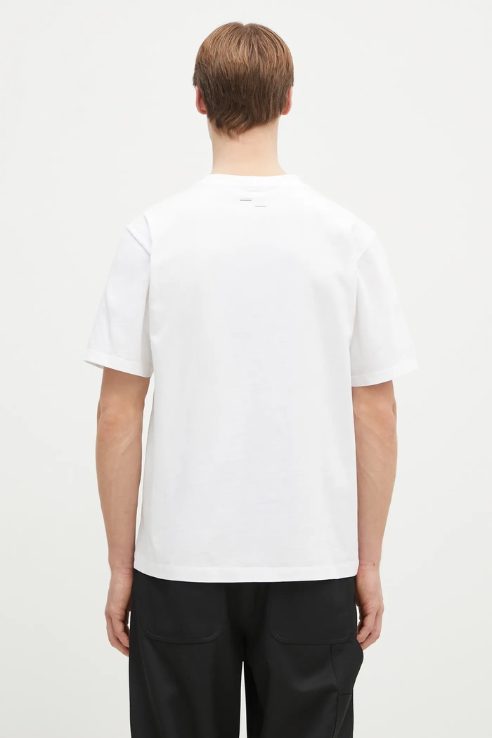 Bavlněné tričko Filling Pieces 74499861901 bílá