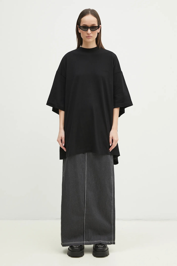 Bavlněné tričko VETEMENTS Merged Double Oversized UA66TR635B