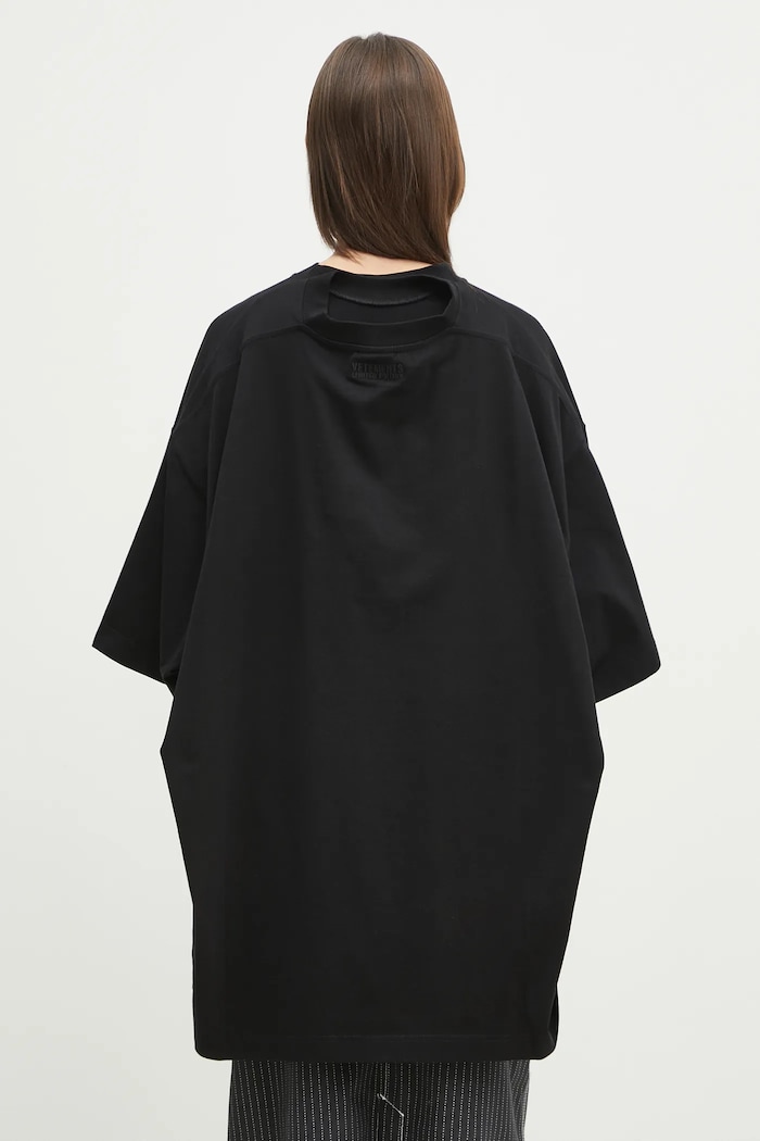 Bavlněné tričko VETEMENTS Merged Double Oversized UA66TR635B