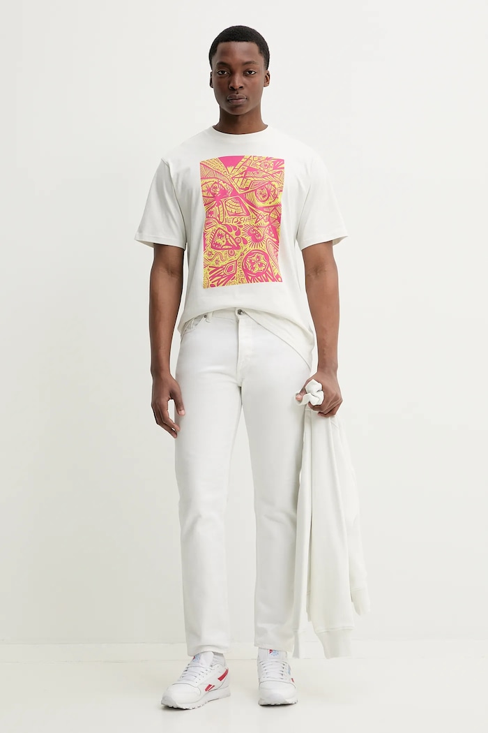 Îmbrăcăminte Herschel Tricou din bumbac 50546.05977 bej