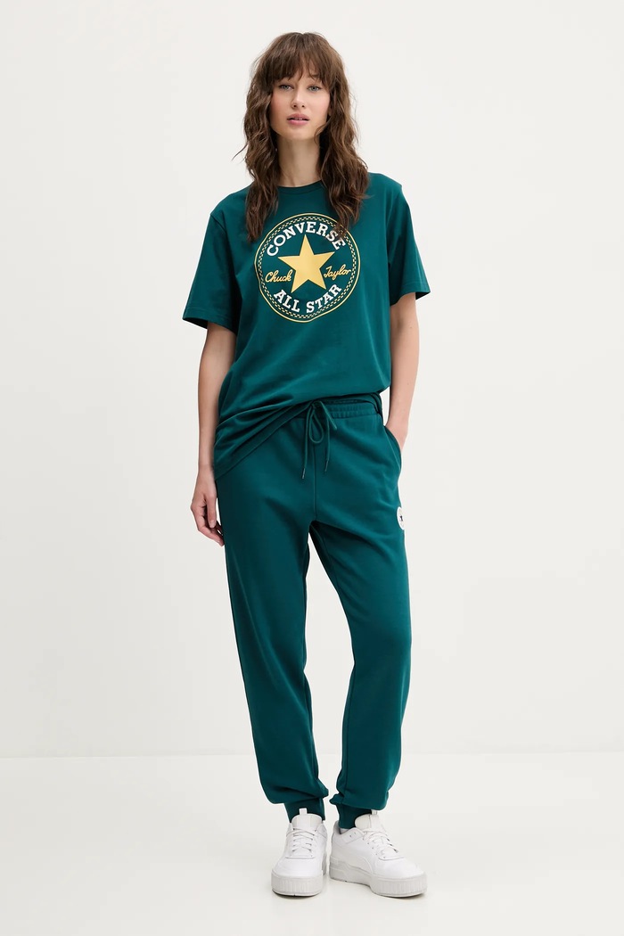 Converse pamut póló 10025459.A31 zöld