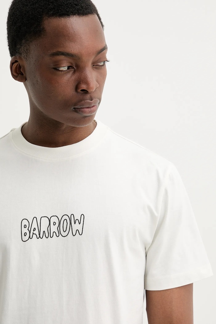 Βαμβακερό μπλουζάκι Barrow S5BWUATH053
