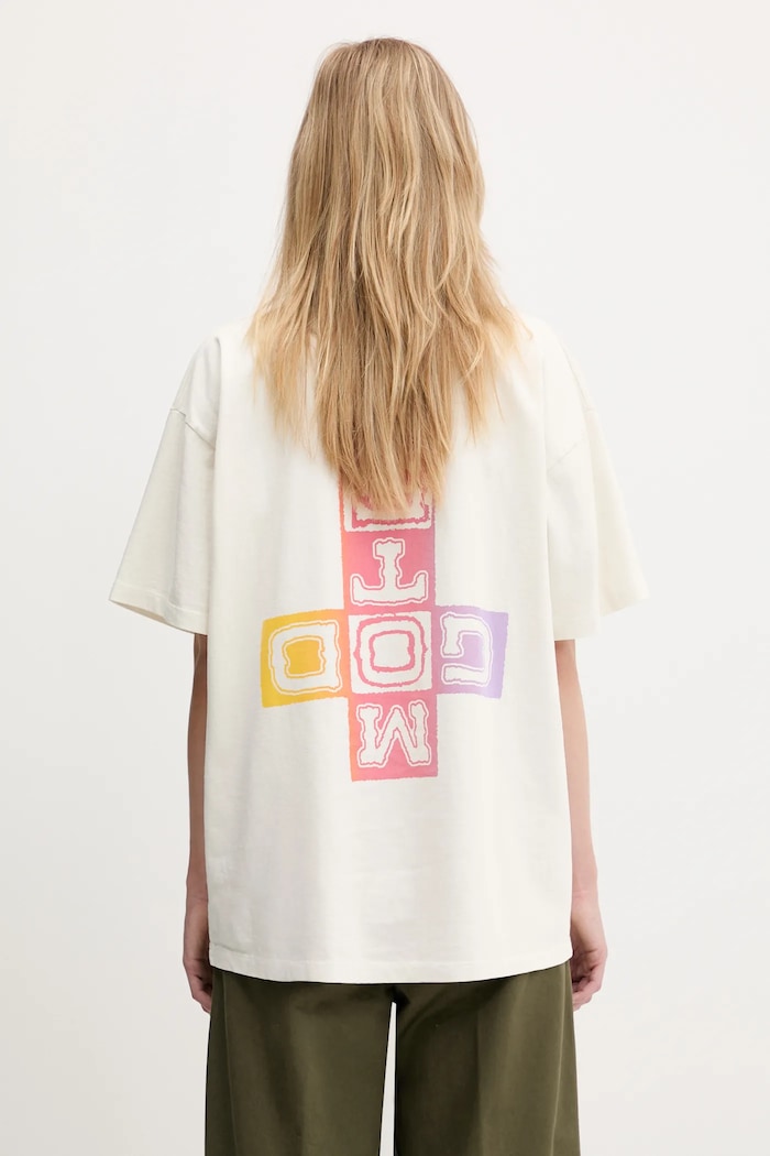 Aries cotton t-shirt Faded God Town SS Tee AR6003803