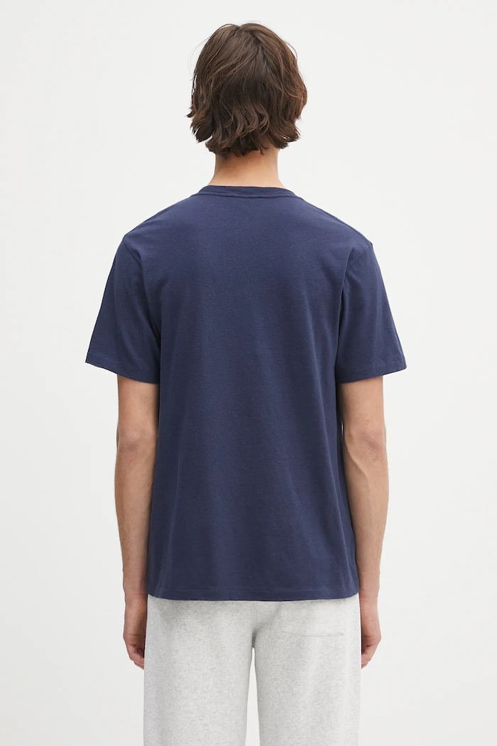 Sporty & Rich cotton t-shirt Bh Crest Soft TO089626256BL106 navy