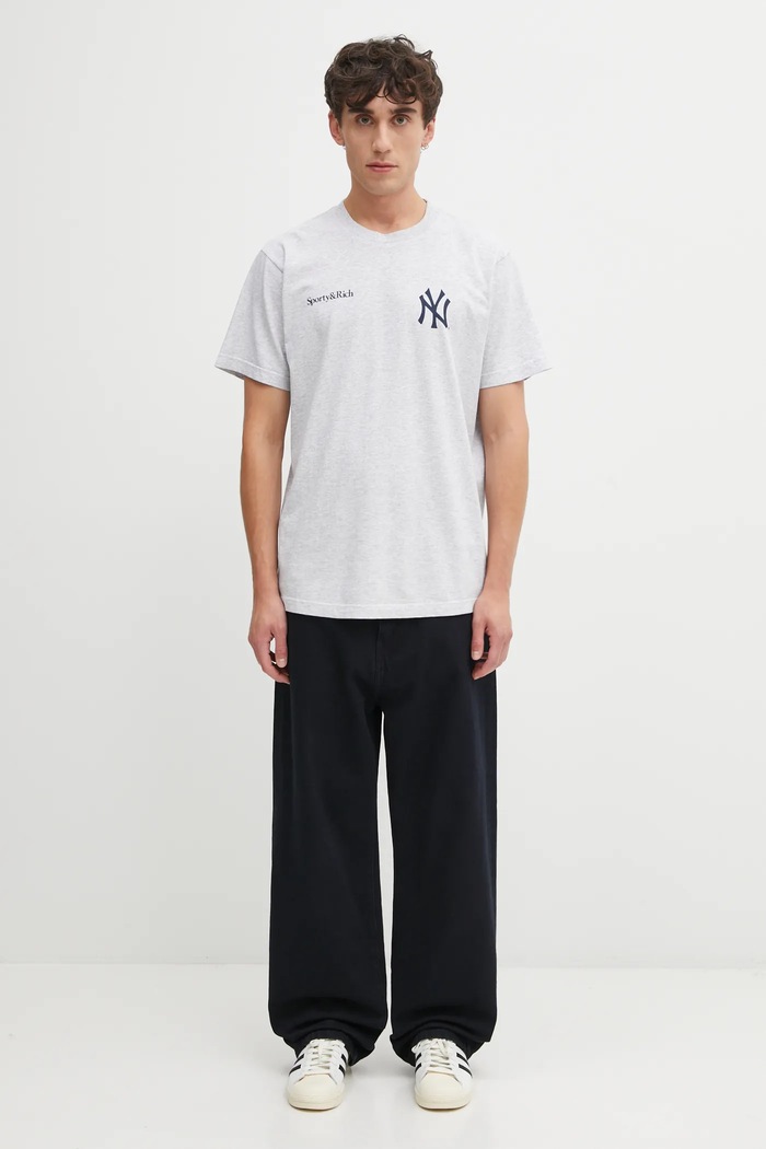 Sporty & Rich cotton t-shirt Champions TO043623633GY03