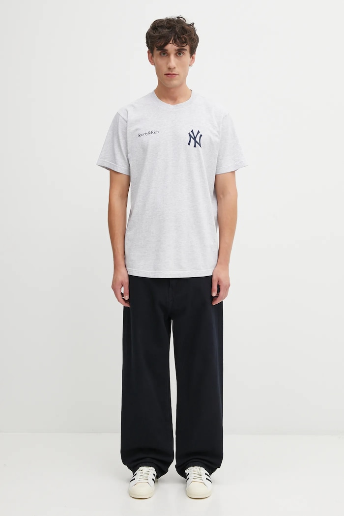 Sporty & Rich cotton t-shirt Champions TO043623633GY03