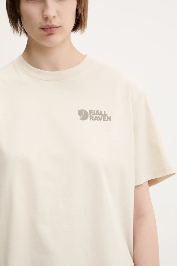 Хлопковая футболка Fjallraven Heavy Classic T-shirt F87105