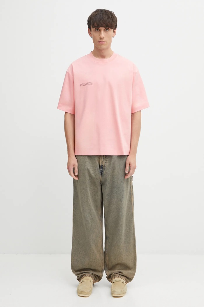 Bavlněné tričko Pangaia DNA Oversized T-Shirt 10002572