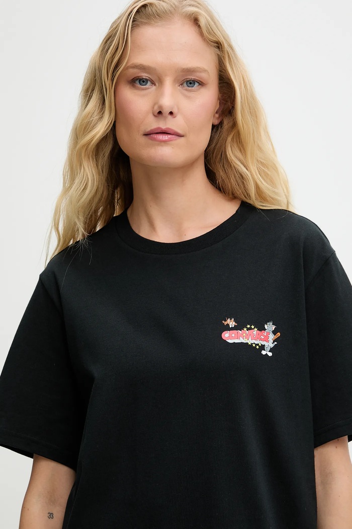 Converse t-shirt in cotone Converse x Tom & Jerry 10028755.A01