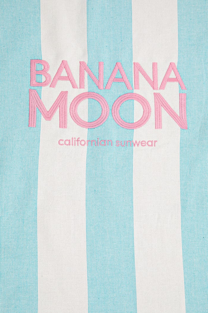 Accesorii Banana Moon prosop de plajă din bumbac Marbella AISSIA.MARBELPX4 albastru