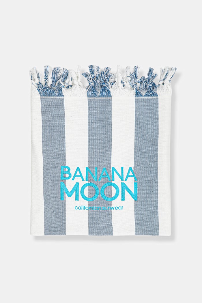 Banana Moon plážový uterák bavlnený Marbella AISSIA.MARBELPX4 modrá SS26