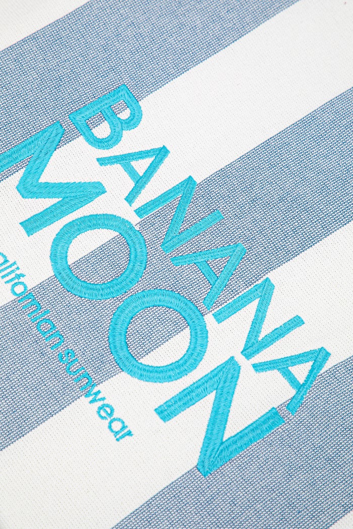 Doplnky Banana Moon plážový uterák bavlnený Marbella AISSIA.MARBELPX4 modrá