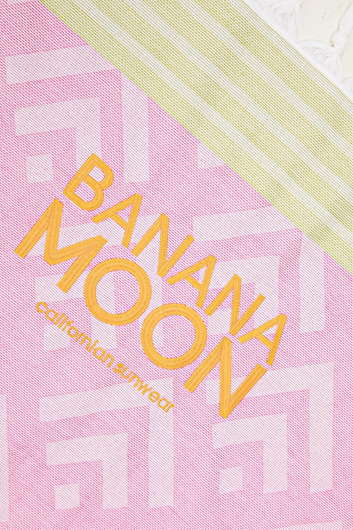 Akcesoria Banana Moon ręcznik plażowy bawełniany Mello RIMBAY.MELLO różowy