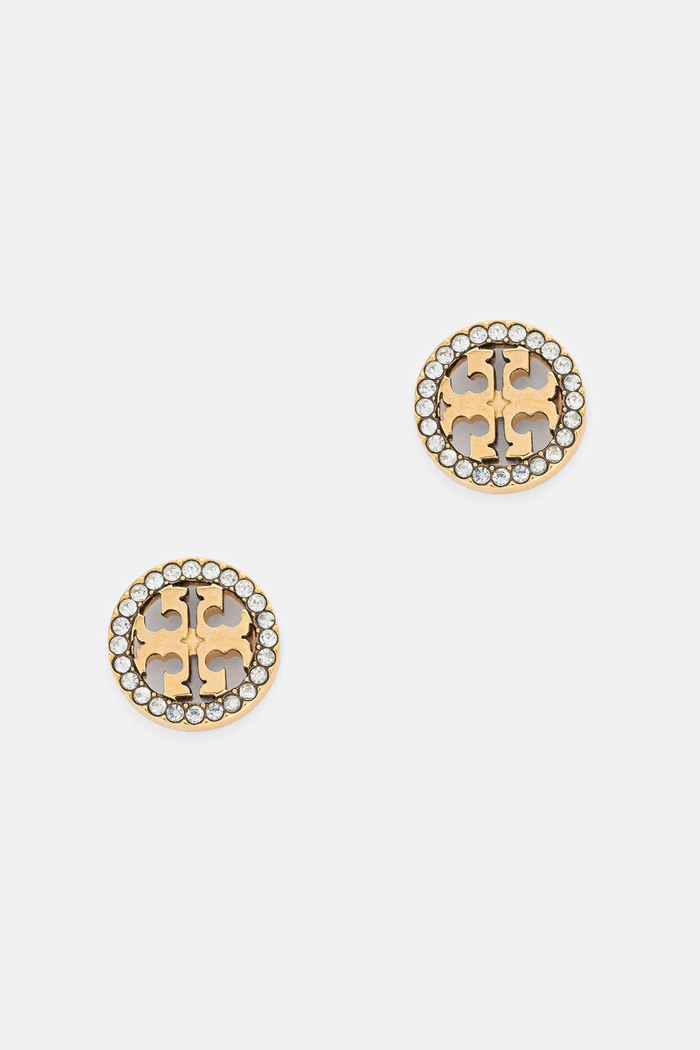 Tory Burch naszyjnik i kolczyki Miller Pave 2-pack 177663.783 złoty SS26