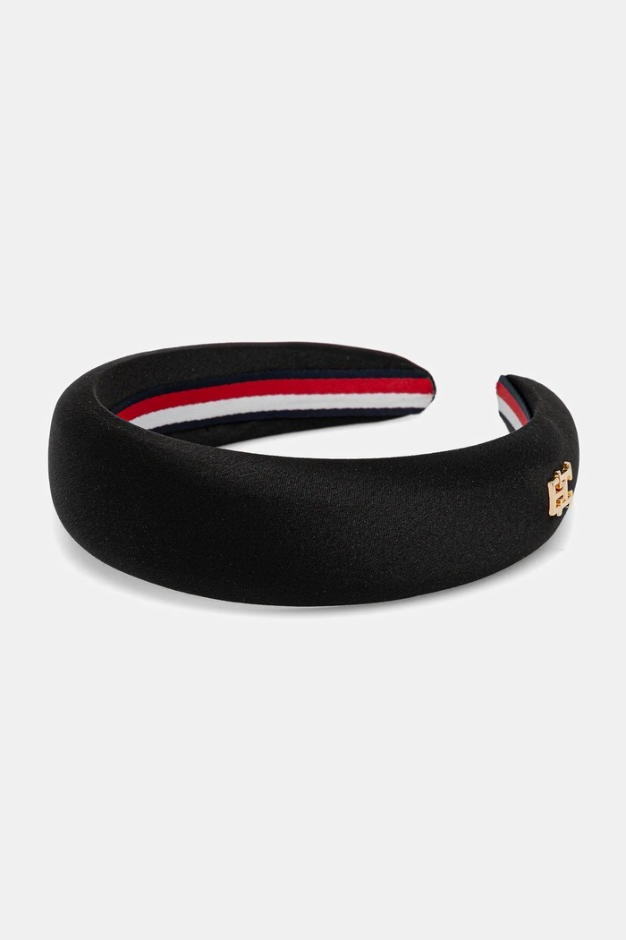 Лента за глава Tommy Hilfiger черен AW0AW18220