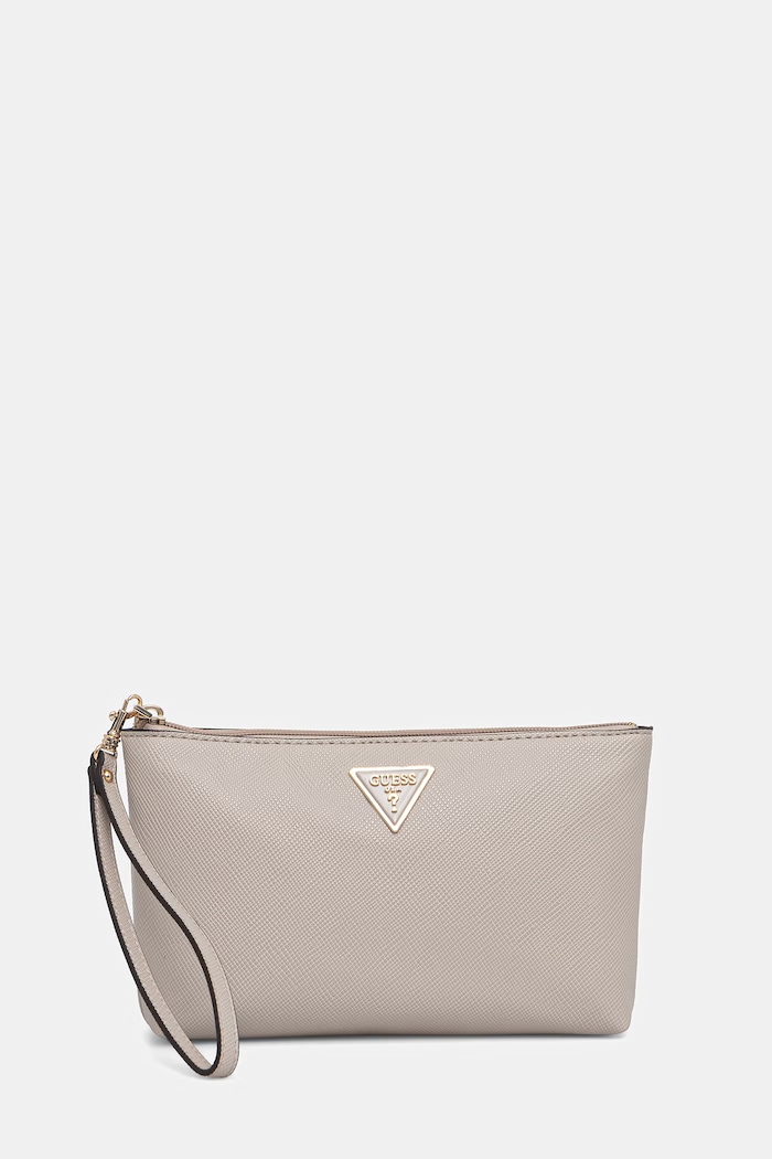 Kozmetická taška Guess LAUREL béžová SWZG74.59145