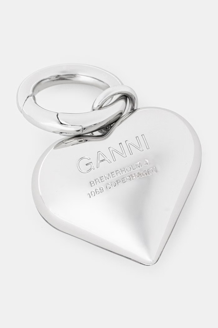 GANNI B3010095 różowy SS26