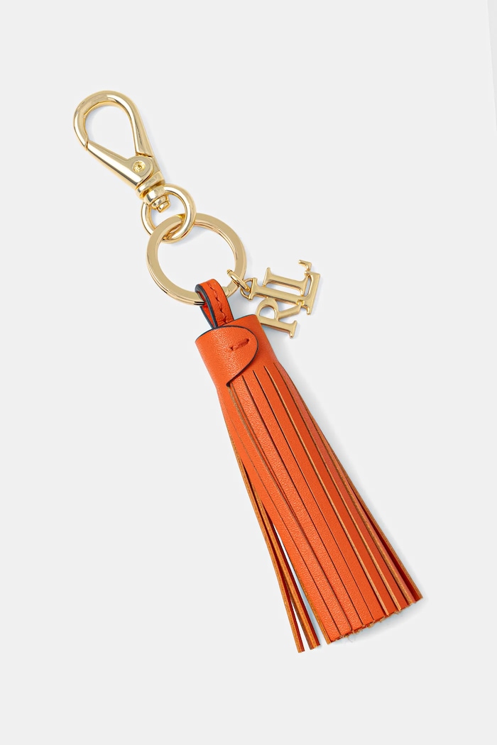 Δερμάτινο μπρελόκ Lauren Ralph Lauren πορτοκαλί 432P07357