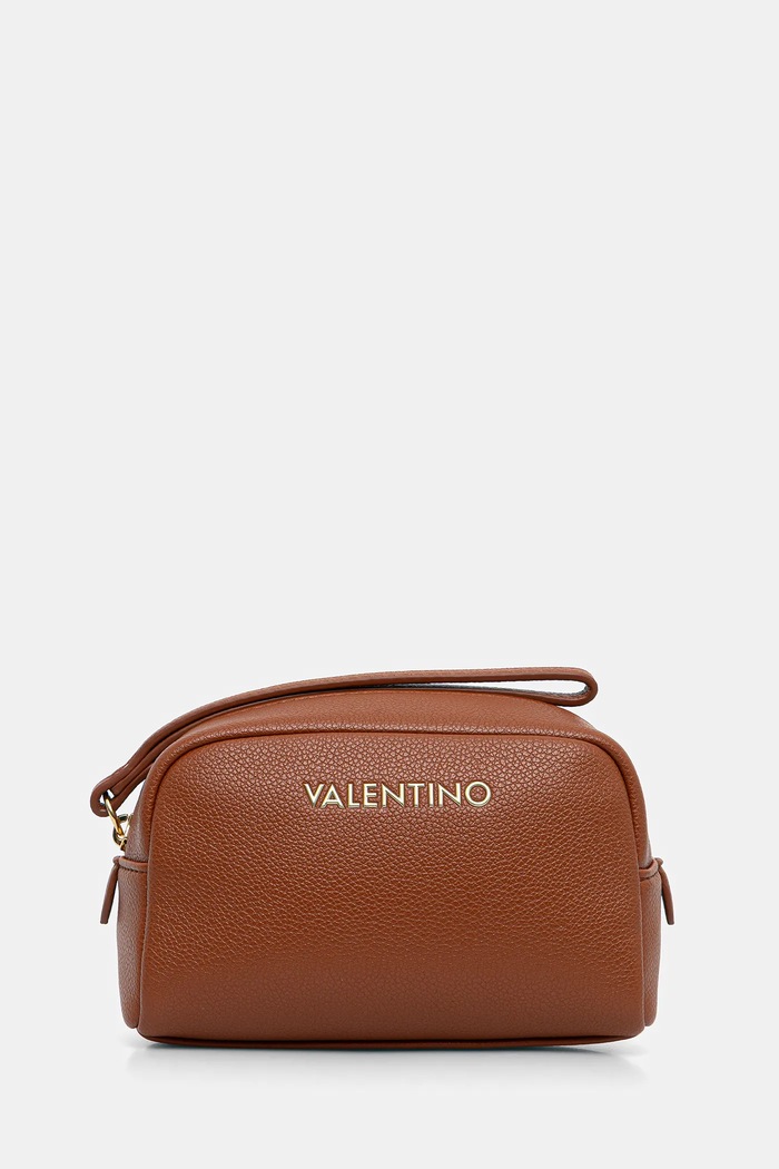 Kozmetická taška Valentino Bags DORIS RE Planet friendly hnedá VBE9ON509