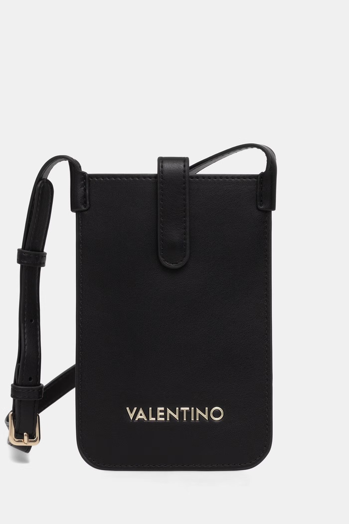 Valentino Bags kryt na telefón dámsky z imitácie kože CLIO RE čierna VPS9OG82