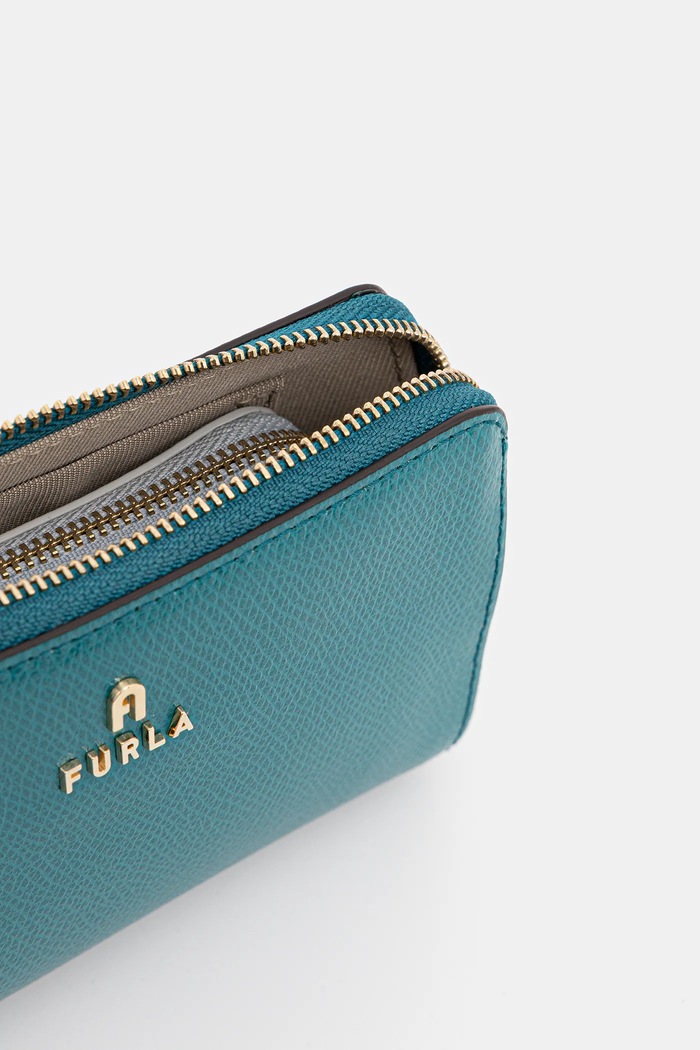 Accessori Furla astuccio per trucchi in pelle pacco da 2 WE00453.ARE000.4509S turchese