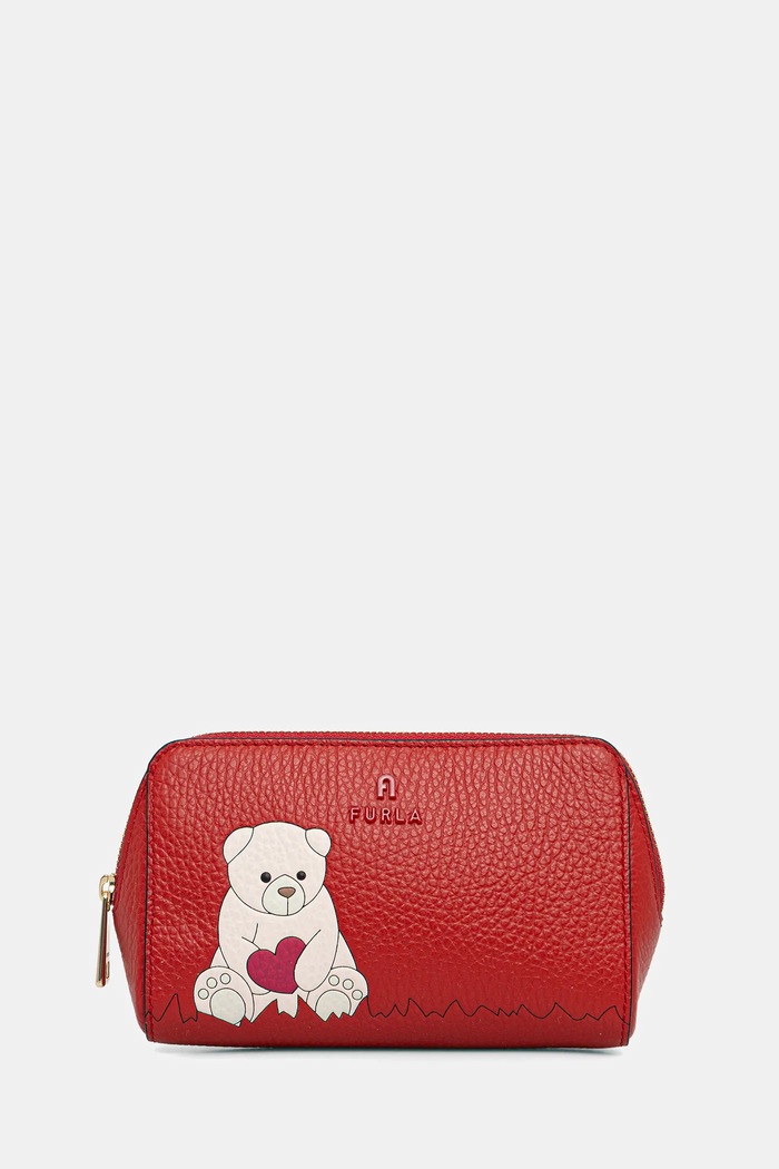 Νεσεσέρ καλλυντικών Furla 2-pack WE00453.BX4291.4536S κόκκινο SS26
