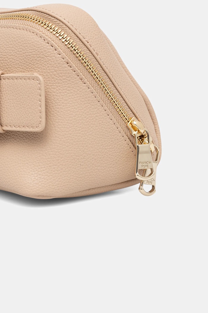 Patrizia Pepe astuccio per trucchi in pelle beige 8Q0027.L001