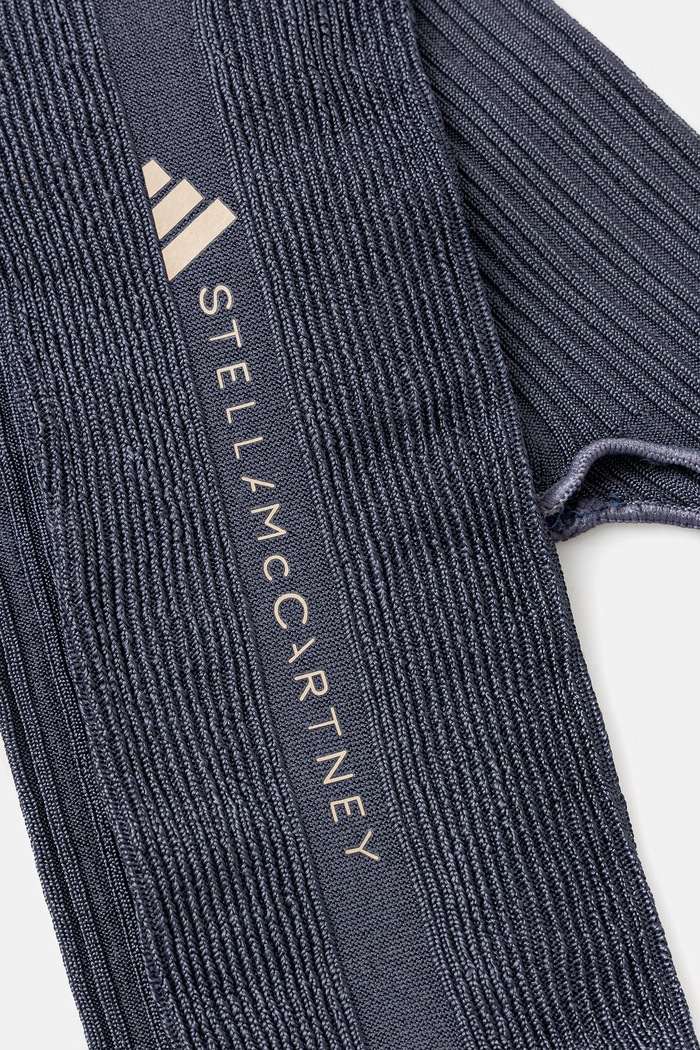 adidas by Stella McCartney kompresijske nogavice brez stopal ženske KF3576 siva SS26