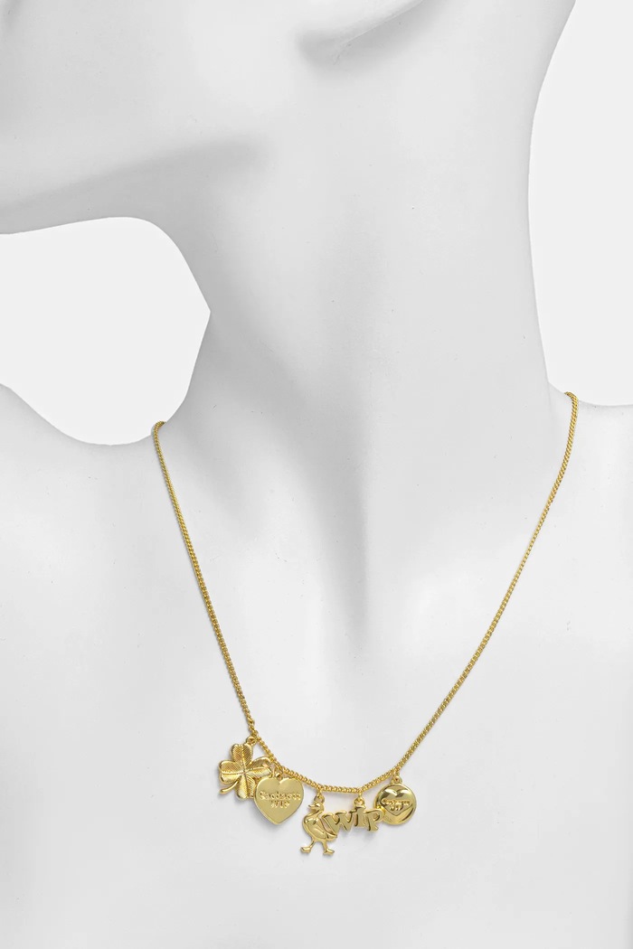 Аксесуари Ланцюжок Carhartt WIP Charms Necklace I036250.3KXX золотий