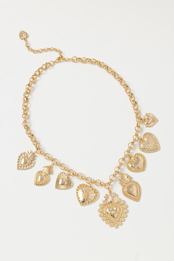 Aldo colier HEARTELLE aur HEARTELLE.710