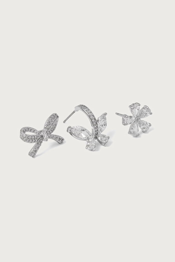 Aldo Cercei pentru femei pachet de 3 JENNAENA.973 argintiu SS26