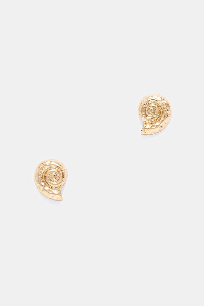 Aldo sada náušníc dámske kovové SHELLBELLE 6-pak SHELLBELLE.102 zlatá SS26
