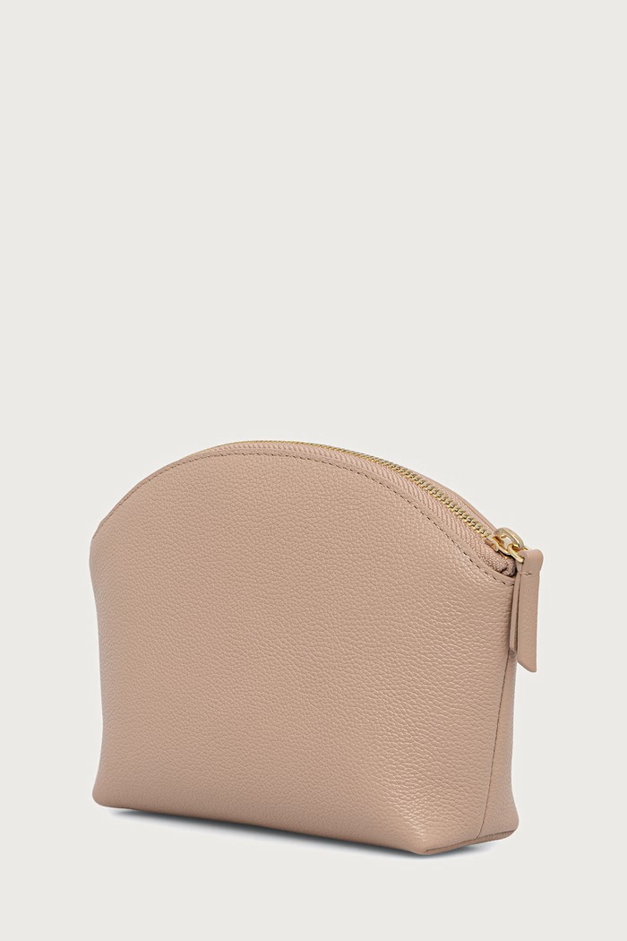 Emporio Armani Kozmetička torbica za žene kožna EW000546.AF19568 bež SS26