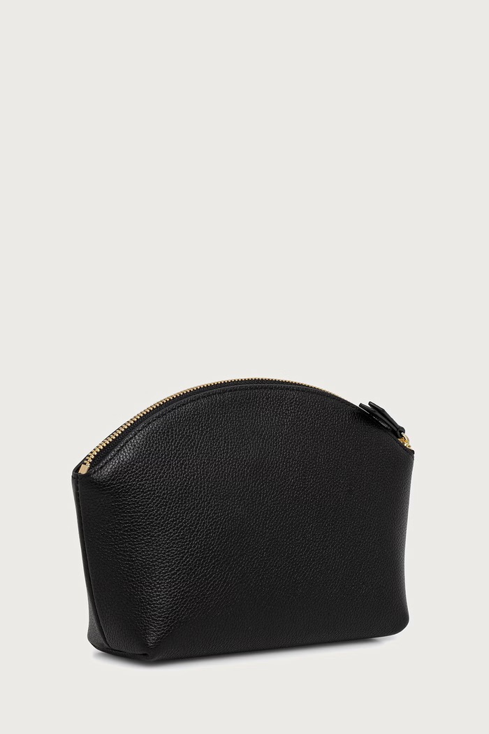 Emporio Armani Kozmetička torbica za žene kožna EW000546.AF19568 crna SS26