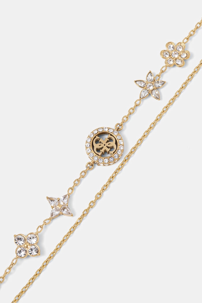 Zapestnica Guess SECRET GARDEN JUBB06.029JW zlata SS26