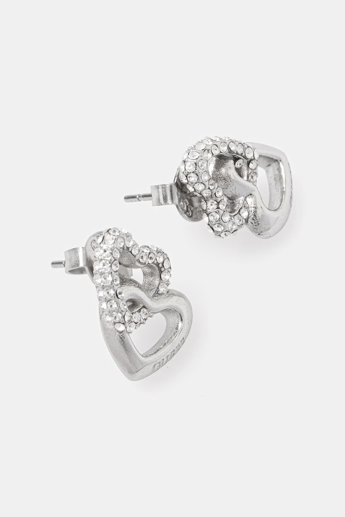 Guess kolczyki damskie ze stali nierdzewnej BELOVED JUBE06.015JW srebrny SS26