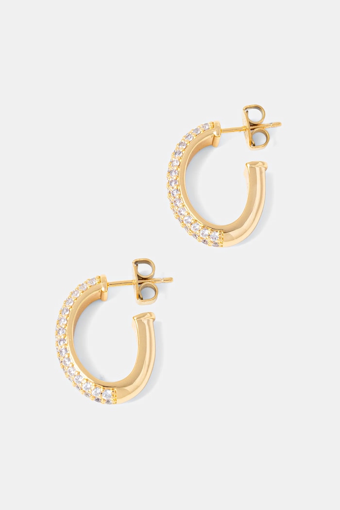 Náušnice Guess ESSENZA zlatá JUBE06.020JW