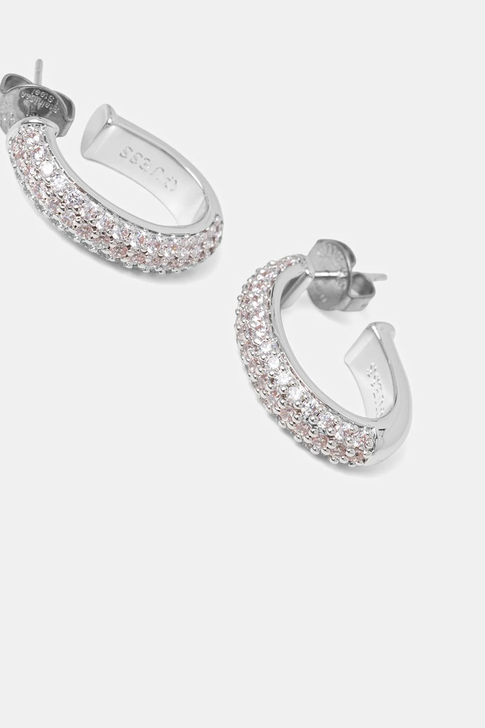 Náušnice Guess ESSENZA JUBE06.020JW strieborná SS26